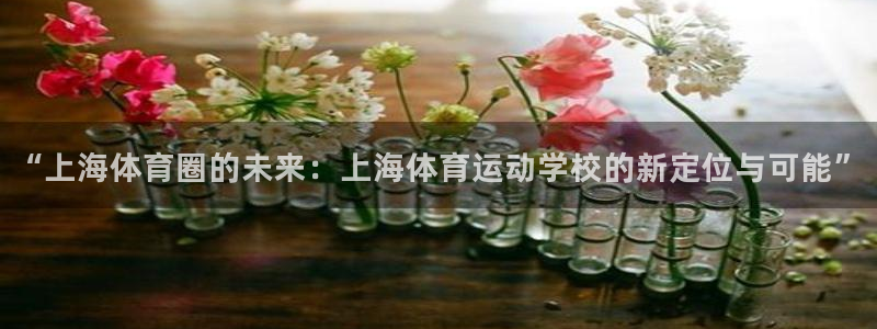 凯发官网下载招商电话:“上海体育圈的未来:上海体育运动学校的